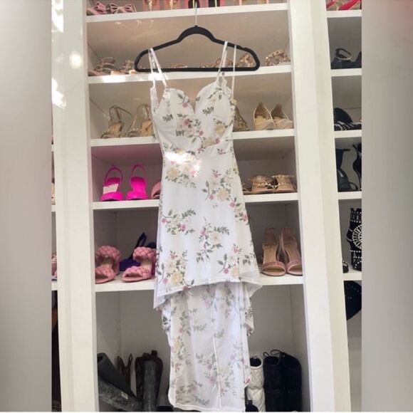 COPY - NWT Backless high low floral causal dress Size XS - Picture 8 of 11